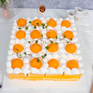 Bánh miếng nhỏ nhân mứt xoài