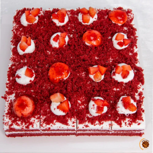 Buffet bánh ngọt vị red velvet