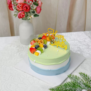 Bánh kem trái cây nhiệt đới