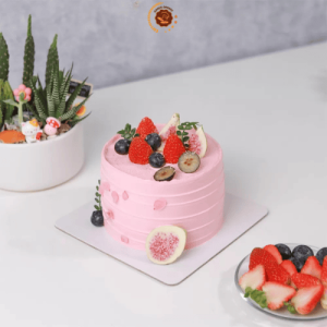 Bánh kem mini dâu tây